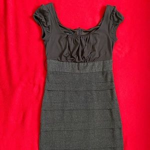 Brown Dress with Belt